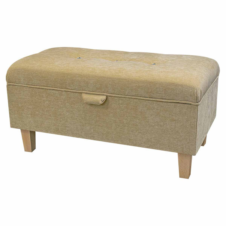 Beaumont Upholstered Storage Bench Wayfair.co.uk
